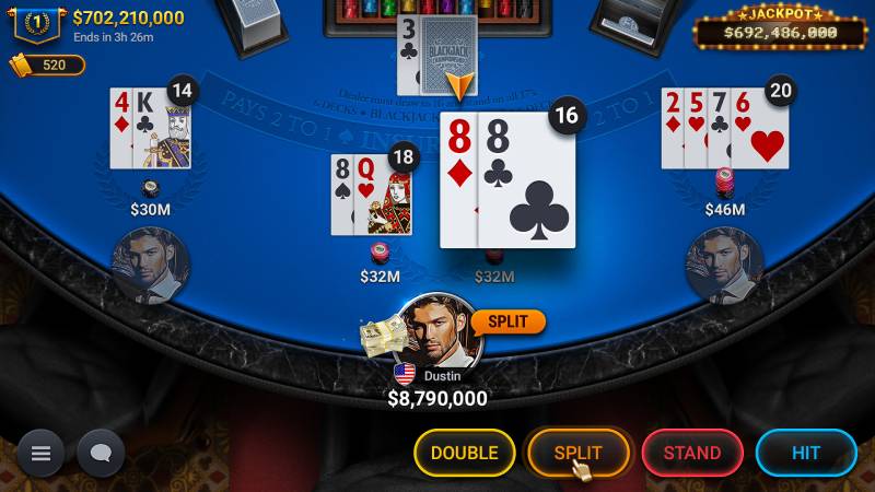 Chiến lược chơi Blackjack online Ev88 hiệu quả