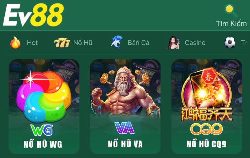 Hướng dẫn tham gia sảnh CQ9 tại EV88