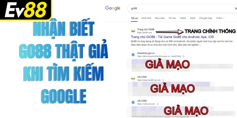 Tìm hiểu về trang web Go88 giả mạo trên thị trường